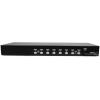 StarTech.com 8 Port VGA KVM Switch – 1U Rack Mount – USB VGA KVM Switch with Audio – 1920 x 1440, TAA @60hz – KVM Video Switch (SV831DUSBAU)(USB | Audio)