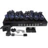 StarTech.com 8 Port VGA KVM Switch – 1U Rack Mount – USB VGA KVM Switch with Audio – 1920 x 1440, TAA @60hz – KVM Video Switch (SV831DUSBAU)(USB | Cables Included)