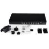 StarTech.com 8 Port VGA KVM Switch – 1U Rack Mount – USB VGA KVM Switch with Audio – 1920 x 1440, TAA @60hz – KVM Video Switch (SV831DUSBAU)(USB)