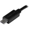 StarTech.com 8in Micro USB to Micro USB Cable – Male to Male – Micro USB OTG Cable for Your Mobile Device (UUUSBOTG8IN)
