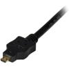 StarTech.com 8in Mini HDMI to DVI-D Adapter M/F – 8 inch Mini HDMI to DVI Cable – Connect a Mini HDMI tablet or laptop to a DVI-D display (HDCDVIMF8IN)(10 ft / 3m)