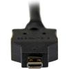 StarTech.com 8in Mini HDMI to DVI-D Adapter M/F – 8 inch Mini HDMI to DVI Cable – Connect a Mini HDMI tablet or laptop to a DVI-D display (HDCDVIMF8IN)(10 ft / 3m)