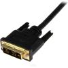 StarTech.com 8in Mini HDMI to DVI-D Adapter M/F – 8 inch Mini HDMI to DVI Cable – Connect a Mini HDMI tablet or laptop to a DVI-D display (HDCDVIMF8IN)(3 ft / 1m)
