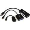 StarTech.com Accessory kit for Lenovo Yoga 3 Pro – Micro HDMI to VGA – Micro HDMI to HDMI – USB 3.0 Gb LAN – 3-in-1 connectivity bundle (LENYMCHDVUGK),Black