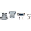 StarTech.com Assembled DB9 Male Solder D-SUB Connector with Plastic Backshell (C9PSM)(1 Count (Pack of 1))