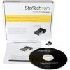 StarTech.com Bluetooth Adapter – Mini Bluetooth 4.0 USB Adapter – 50m/165ft Wireless Bluetooth Dongle – Smart Ready LE+EDR (USBBT1EDR4),Black(Bluetooth 4.0)