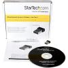 StarTech.com Bluetooth Adapter – Mini Bluetooth 4.0 USB Adapter – 50m/165ft Wireless Bluetooth Dongle – Smart Ready LE+EDR (USBBT1EDR4),Black(Bluetooth 4.0)