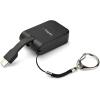 StarTech.com Compact USB C to DisplayPort 1.4 Adapter – 8K 60Hz/4K USB-C to DP Video Converter w/Keychain Ring – USB Type-C DP Alt Mode (HBR3 HDR DSC) to DP Monitor Dongle – TB3 Compatible (CDP2DPFC)(to VGA)