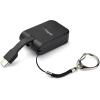 StarTech.com Compact USB C to DisplayPort 1.4 Adapter – 8K 60Hz/4K USB-C to DP Video Converter w/Keychain Ring – USB Type-C DP Alt Mode (HBR3 HDR DSC) to DP Monitor Dongle – TB3 Compatible (CDP2DPFC)(to DisplayPort)