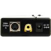 StarTech.com Composite and S-Video to VGA Video Scan Converter – composite to VGA – scan Converter – s-Video to VGA, TAA (VID2VGATV2)