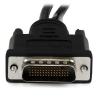 StarTech.com DMS-59 to DisplayPort – 8in – DMS 59 to 2x DP – Y Cable – DMS-59 Adapter – DisplayPort Splitter Cable – LFH Cable (DMSDPDP1),Black(Dual DisplayPort)