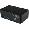 StarTech.com DVI KVM Switch with Audio & USB 2.0 Hub – 2-Port USB KVM Switch – 1920 x 1200 – Dual Monitor KVM Switch , TAA (SV231DD2DUA)(Audio | USB 2.0 Hub)
