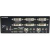 StarTech.com DVI KVM Switch with Audio & USB 2.0 Hub – 2-Port USB KVM Switch – 1920 x 1200 – Dual Monitor KVM Switch , TAA (SV231DD2DUA)(Audio | USB 2.0 Hub)