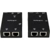 StarTech.com DVI Over Cat5 UTP Extender (Local and Remote Unit) – up to 50m – Video Extender – up to 164 ft – ST121UTPDVI, Black(HDMI)
