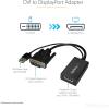 StarTech.com DVI to DisplayPort Adapter with USB Power – DVI-D to DP Video Adapter – DVI to Display(DVI to DisplayPort)