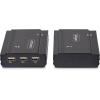 StarTech.com DisplayPort KVM Extender Over Fiber Optic, 4K 60Hz, Console Extender Kit, Up to 984ft/300m, TAA (Multi-Mode)