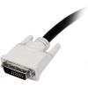 StarTech.com Dual Link DVI Cable – 15 ft – Male to Male – 2560×1600 – DVI-D Cable – Computer Monitor Cable – DVI Cord – Video Cable (DVIDDMM15),Black(1 ft)