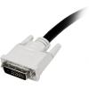 StarTech.com Dual Link DVI Cable – 15 ft – Male to Male – 2560×1600 – DVI-D Cable – Computer Monitor Cable – DVI Cord – Video Cable (DVIDDMM15),Black(1 ft)