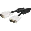 StarTech.com Dual Link DVI Cable – 15 ft – Male to Male – 2560×1600 – DVI-D Cable – Computer Monitor Cable – DVI Cord – Video Cable (DVIDDMM15),Black(25 ft)