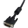 StarTech.com Dual Link DVI-I Cable – 10 ft – Digital and Analog – Male to Male Cable – Computer Monitor Cable – DVI Cord – DVI to DVI Cable (DVIIDMM10) Black(15 ft / 4.5m)