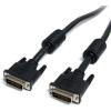 StarTech.com Dual Link DVI-I Cable – 10 ft – Digital and Analog – Male to Male Cable – Computer Monitor Cable – DVI Cord – DVI to DVI Cable (DVIIDMM10) Black(15 ft / 4.5m)