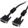 StarTech.com Dual Link DVI-I Cable – 10 ft – Digital and Analog – Male to Male Cable – Computer Monitor Cable – DVI Cord – DVI to DVI Cable (DVIIDMM10) Black(15 ft / 4.5m)