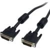 StarTech.com Dual Link DVI-I Cable – 10 ft – Digital and Analog – Male to Male Cable – Computer Monitor Cable – DVI Cord – DVI to DVI Cable (DVIIDMM10) Black(15 ft / 4.5m)