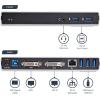 StarTech.com Dual Monitor USB 3.0 Docking Station w/ DVI to VGA & HDMI Adapters, 5x USB 3.0 & Audio – Vertical DVI Dock for Mac & Windows (USB3SDOCKDD)