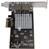 StarTech.com Dual Port 10G PCIe Network Adapter Card – Intel-X550AT 10GBASE-T & NBASE-T PCI Express Network Interface Adapter 10/5/2.5/1GbE Multi Gigabit Ethernet 5 Speed NIC LAN Card (ST10GPEXNDPI)(100M/1G/2.5G/5G/10Gbps)