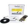 StarTech.com Dual Port PCI Express Gigabit Ethernet Network Card Adapter – 2 Port PCIe NIC 10/100/100 Server Adapter with PoE PSE , TAA (ST2000PEXPSE)