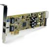 StarTech.com Dual Port PCI Express Gigabit Ethernet Network Card Adapter – 2 Port PCIe NIC 10/100/100 Server Adapter with PoE PSE , TAA (ST2000PEXPSE)