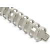 StarTech.com Flexible Cable Management Raceway Spine Vertebrae, 3/4″(20mm) W x 1/2″(14mm) H – 20″(0.5m) Length, Nylon 66 Network Cable/Power Cord Hider Kit, Wall Wire Duct System, UL Listed, TAA(0.56 in. (14.4 mm) x 0.8 in (20.4 mm))
