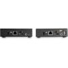 StarTech.com HDMI KVM Extender Over IP – 4K 30Hz HDMI 2.0 & USB Over IP LAN or CAT5e/CAT6 Ethernet (100m/330ft) – Remote KVM Switch/Console Transmitter/Receiver Extender Kit, TAA (SV565HDIP)