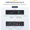 StarTech.com HDMI KVM Extender Over IP Network, 4K 60Hz, Driverless, HDMI and USB Over Ethernet/CAT6, AVoIP, Tx/Rx Kit