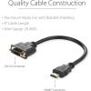StarTech.com HDMI Male to DVI Female Adapter – 8in – 1080p DVI-D Gender Changer Cable (HDDVIMF8IN)(HDMI (M) to DVI (F))