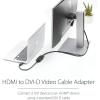 StarTech.com HDMI Male to DVI Female Adapter – 8in – 1080p DVI-D Gender Changer Cable (HDDVIMF8IN)(HDMI (M) to DVI (F))