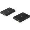 StarTech.com HDMI Over CAT6 Extender Kit – 4K 60Hz – HDMI Balun Kit – Signal up to 165 ft / 50m – HDR – 4:4:4-7.1 Audio Support (ST121HD20V), Black