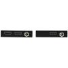 StarTech.com HDMI Over CAT6 Extender Kit – 4K 60Hz – HDMI Balun Kit – Signal up to 165 ft / 50m – HDR – 4:4:4-7.1 Audio Support (ST121HD20V), Black