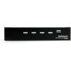 StarTech.com HDMI Splitter 1 In 4 Out – 1080p – 4 Port -Mounting Brackets – 1.3 Audio – HDMI Multi Port – HDMI Audio Splitter (ST124HDMI2) Black