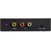 StarTech.com HDMI to RCA Converter Box with Audio – Composite Video Adapter – NTSC/PAL – 1080p (HD2VID2)
