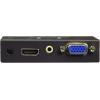 StarTech.com HDMI to VGA Adapter – 1920×1080 – HDMI Converter with Audio Output – VGA to HDMI Monitor Adapter (HD2VGAA2),Black(HDMI to VGA with Switching)
