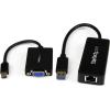 StarTech.com Lenovo ThinkPad X1 Carbon VGA and Gigabit Ethernet Adapter Kit – MDP to VGA – USB 3.0 to GbE (LENX1MDPUGBK)(Lenovo X1 Carbon 2)