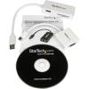 StarTech.com Lenovo ThinkPad X1 Carbon VGA and Gigabit Ethernet Adapter Kit – MDP to VGA – USB 3.0 to GbE (LENX1MDPUGBK)(MacBook Pro)