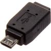 StarTech.com Micro USB to Mini USB 2.0 Adapter – Micro USB (f) to Mini USB (m) (UUSBMUSBFM) Black(1 Count (Pack of 1))