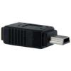 StarTech.com Micro USB to Mini USB 2.0 Adapter – Micro USB (f) to Mini USB (m) (UUSBMUSBFM) Black(Micro USB Female to Mini USB Male)