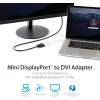 StarTech.com Mini DisplayPort to DVI Adapter – Mini DP to DVI-D Converter – 1080p Video – mDP or Thunderbolt 1/2 Mac/PC to DVI Monitor – mDP 1.2 to DVI Single-Link Adapter Dongle – White (MDP2DVIW)(Adapter)