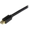 StarTech.com Mini DisplayPort to HDMI Adapter Cable – mDP to HDMI Adapter with Built-in Cable – Black – 3 m (10 ft.) – Ultra HD 4K 30Hz(Black)