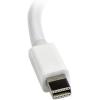 StarTech.com Mini DisplayPort to VGA Adapter – Active Mini DP to VGA Converter – 1080p Video – mDP or Thunderbolt 1/2 Mac/PC to VGA Monitor/Projector/Display – mDP 1.2 to VGA Dongle – White (MDP2VGAW)