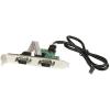 StarTech.com Motherboard Serial Port – Internal – 1 Port – Bus Powered – FTDI USB to Serial Adapter – USB to RS232 Adapter , TAA (ICUSB232INT1)(2-port)