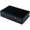 StarTech.com Multi-Input HDBaseT Extender with Built-in Switch – DisplayPort VGA and HDMI Over CAT5e or CAT6 – Up to 4K – up to 230 ft, TAA (STDHVHDBT)
